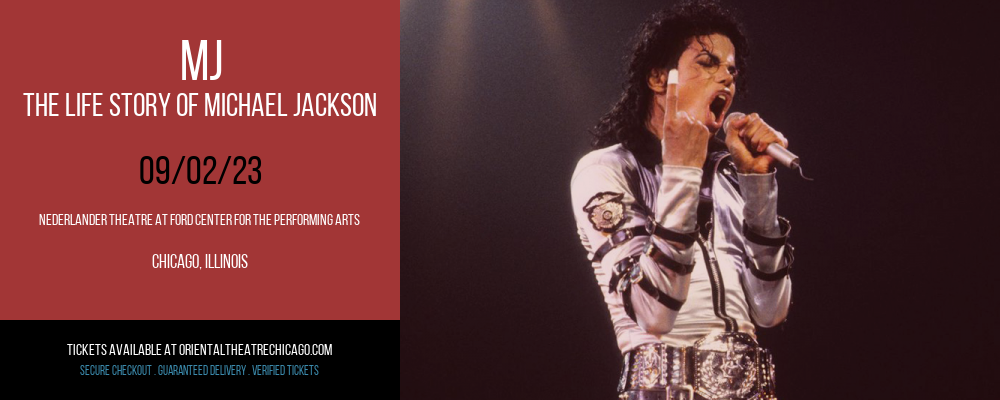 MJ - The Life Story of Michael Jackson at Nederlander Theatre